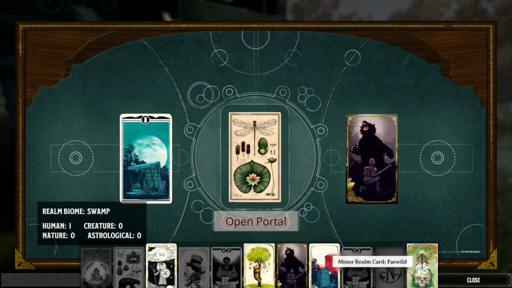 Nightingale Realm cards 
