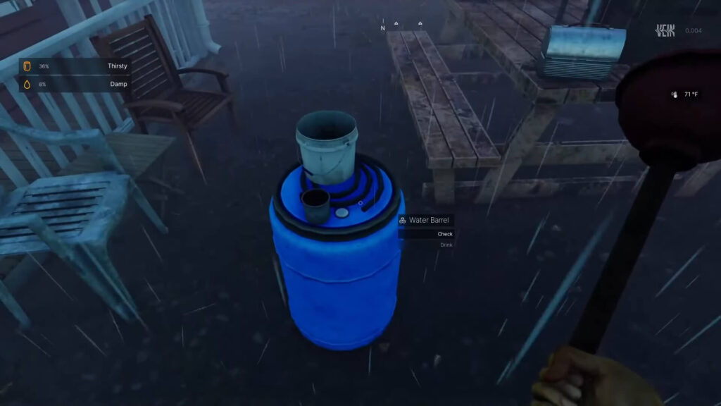 Vein water collector