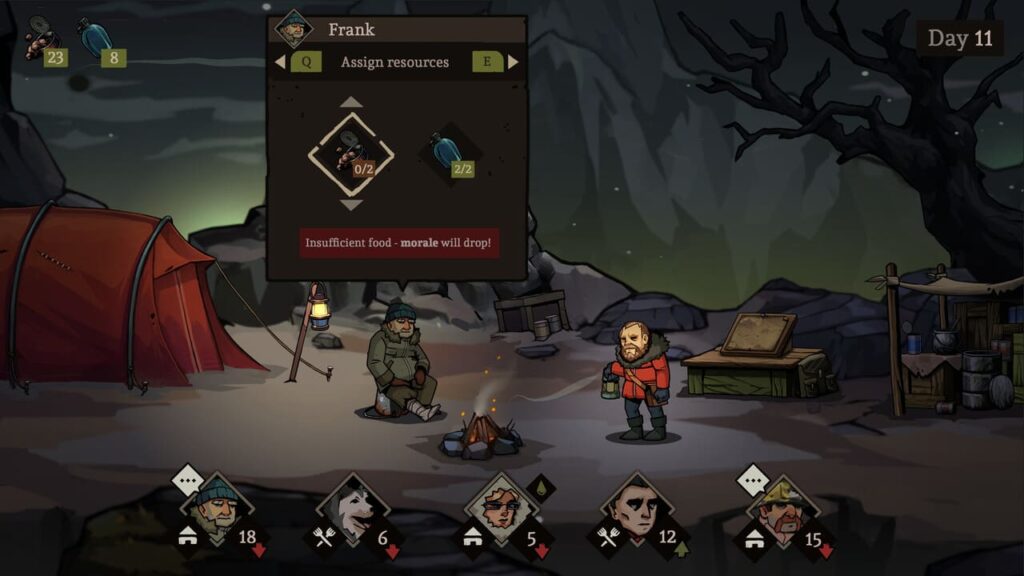 Edge of Sanity base management