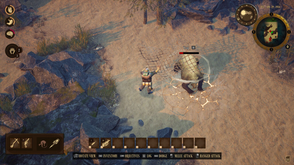 RailGods of Hysterra trapping