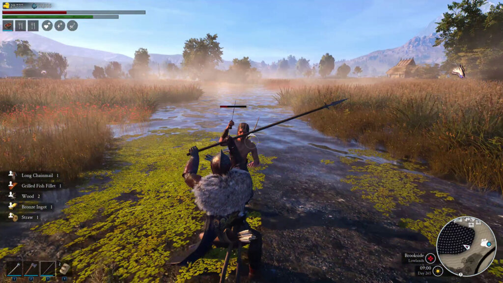 bellwright spear fight